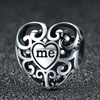 Zawieszka do bransoletki charms do pandora - serce Me & You