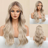Peruka blond falowana lace front