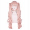Peruka długa różowa cosplay Enoshima Junko Danganronpa anime