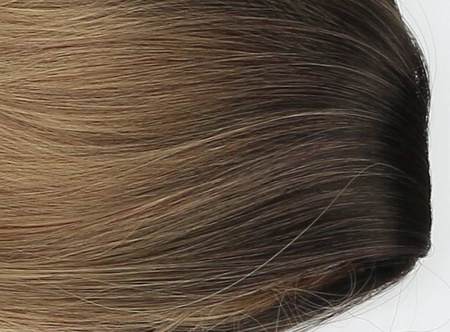 Peruka długa ombre ciemny blond brąz prosta
