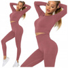 Komplet zestaw sportowy legginsy + top 