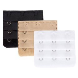 Zestaw przedłużka do biustonosza haftki 3 szt