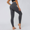 Legginsy sportowe push up wysoki stan karbowane