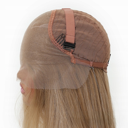 Peruka długa blond ombre lace front