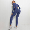 Komplet sportowy legginsy bezszwowe + top