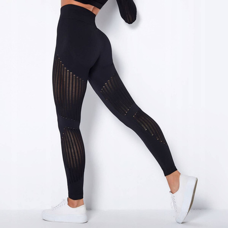 Legginsy sportowe siłownia fitness wysoki stan 