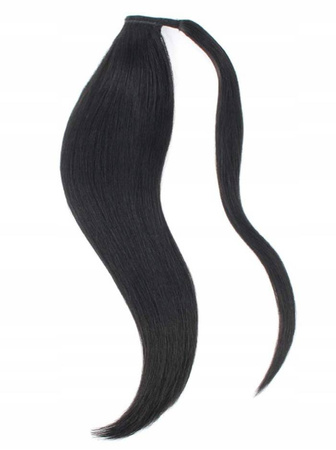 Doczepiany kucyk kitka proste naturalne włosy 50 cm