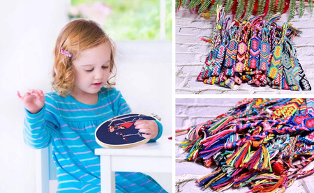 Mulina do haftowania kolorowa 50 szt