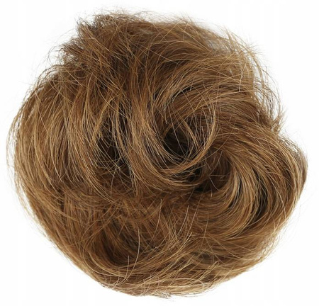 Doczepiany kok na gumce naturalne włosy 