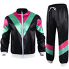 Dres w stylu retro z lat 70. i 80 - czarny
