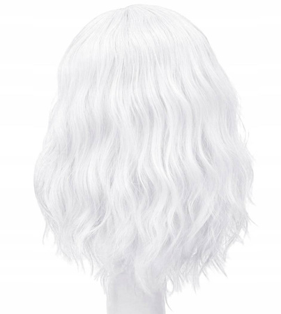 Peruka cosplay falowana anime do ramion 