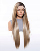 Peruka długa blond ombre lace front