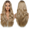 Peruka blond falowana lace front
