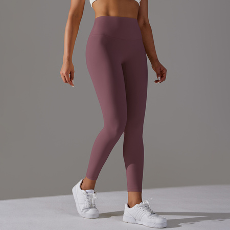 Legginsy sportowe z wysoki stanem