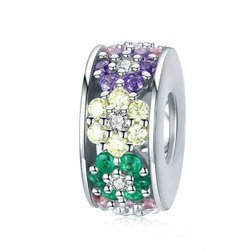 Zawieszka do bransoletki charms do pandora - kwiaty