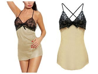 Prześwitująca halka z koronką