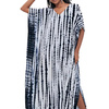 Pareo długa narzutka plażowa tunika luźna