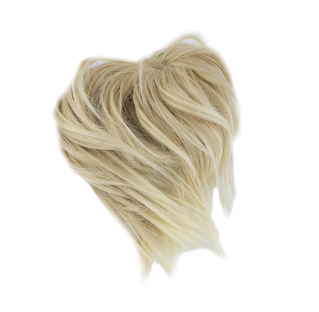 Doczepiany kok na gumce treska gęste włosy