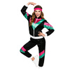 Dres w stylu retro z lat 70. i 80 - czarny