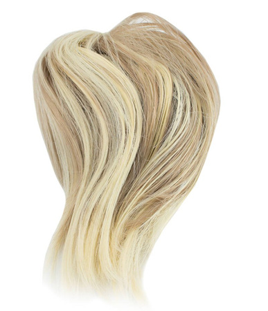 Doczepiany kok na gumce treska gęste włosy