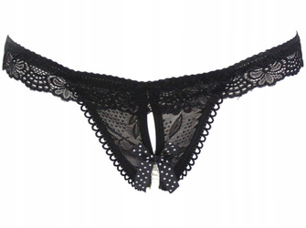 Stringi damskie paseczki majtki perełki