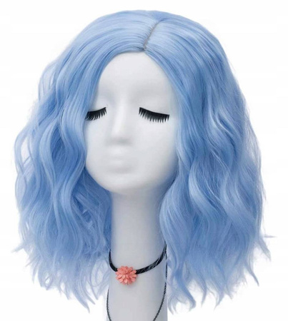 Peruka cosplay falowana anime do ramion 