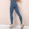 Legginsy fitness sportowe wysoki stan dziury 