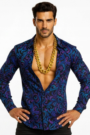 Gruby złoty łańcuch kieta 