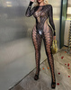 Zmysłowy bodystocking z wycięciami