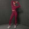 Komplet zestaw sportowy legginsy + top 