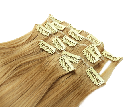 Doczepiane włosy clip-in jak naturalne 60cm 6 taśm