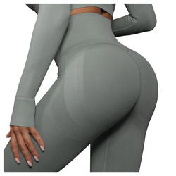 Legginsy sportowe wysoki stan fitness