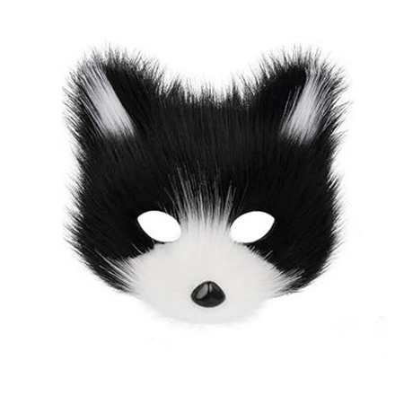 Przebranie lisa ogon pluszowa maska łapki na karnawał
