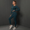 Komplet zestaw sportowy legginsy + top 