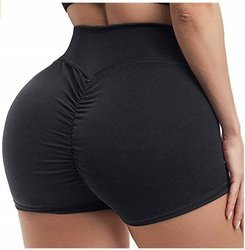 Szorty sportowe spodenki fitness z wysokim stanem