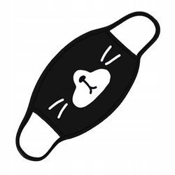 Bawełniana maska ochronna oddychająca