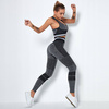 Komplet sportowy legginsy bezszwowe + top 