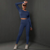 Komplet zestaw sportowy legginsy + top 