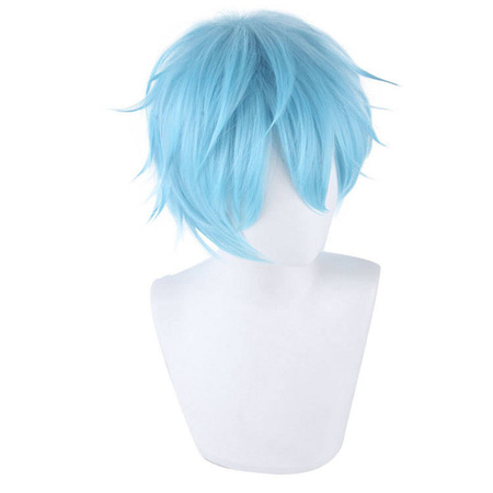 Peruka krótka niebieska Shigaraki Tomura cosplay
