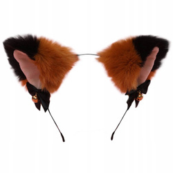 Opaska do włosów kocie uszka cosplay