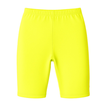 Strój zestaw lata 80. neonowy spodenki body frotka