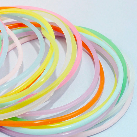 Strój zestaw lata 80. tęczowy