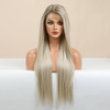 Peruka blond prosta lace front