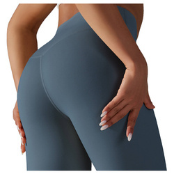 Legginsy sportowe z wysoki stanem