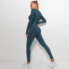 Komplet sportowy legginsy bezszwowe + top