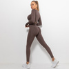 Komplet sportowy legginsy bezszwowe + top