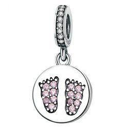 Zawieszka do bransoletki charms do pandora - stópki