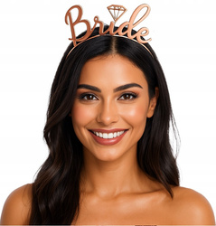 Opaska na włosy wieczór panieński bride