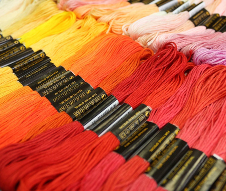 Mulina do haftowania kolorowa 200 szt