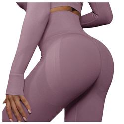 Legginsy sportowe wysoki stan fitness